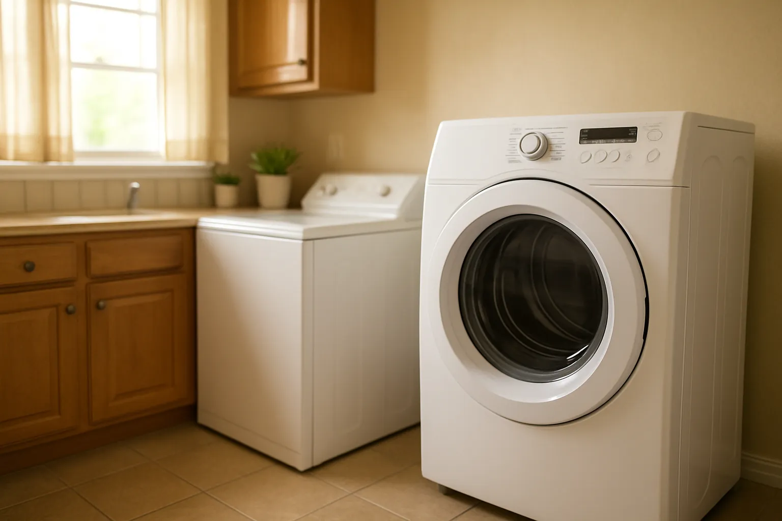 Repaired appliance after a Dryer Vent Cleaning Amarillo TX job