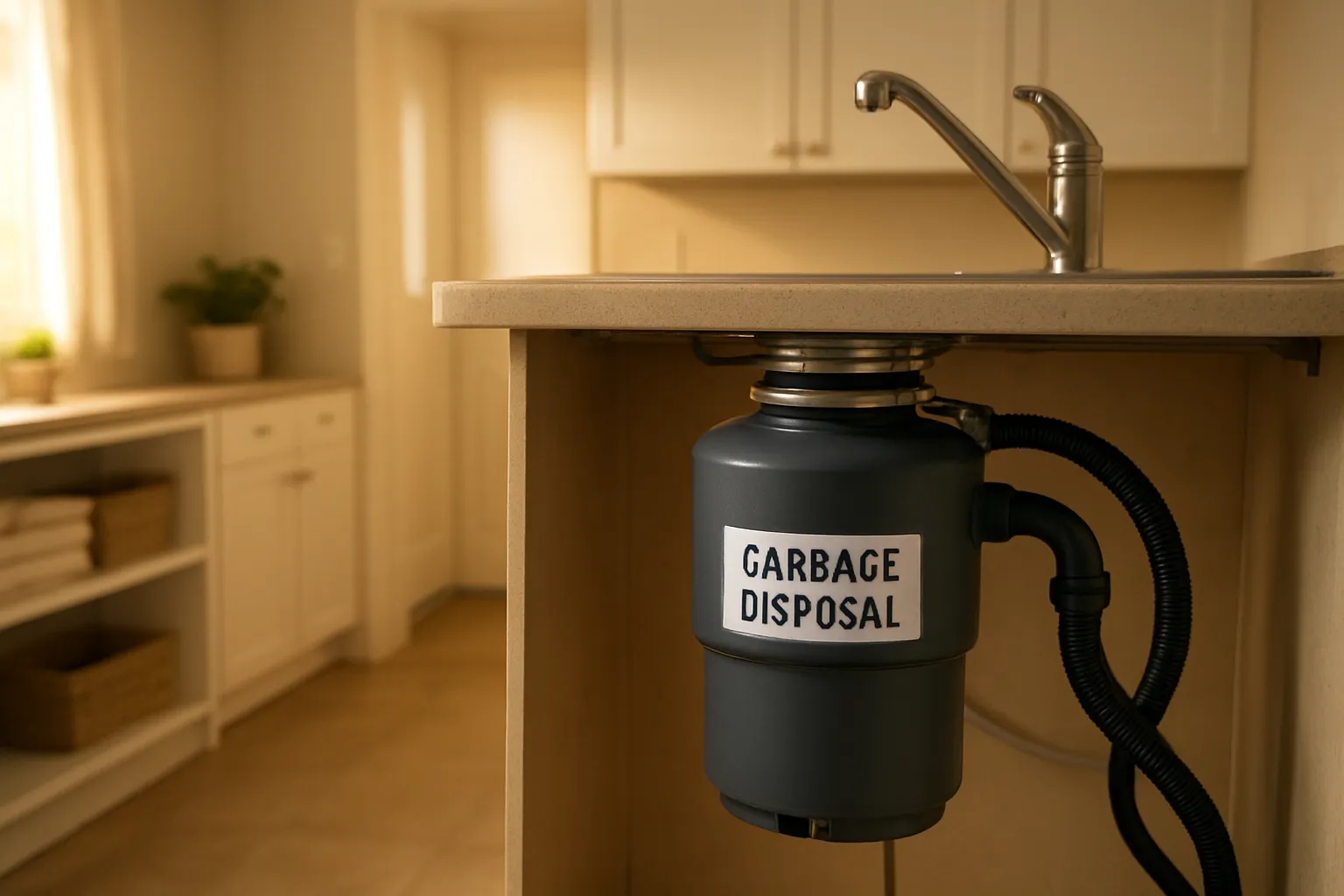 Repaired appliance after a Garbage Disposal Repair Amarillo TX job