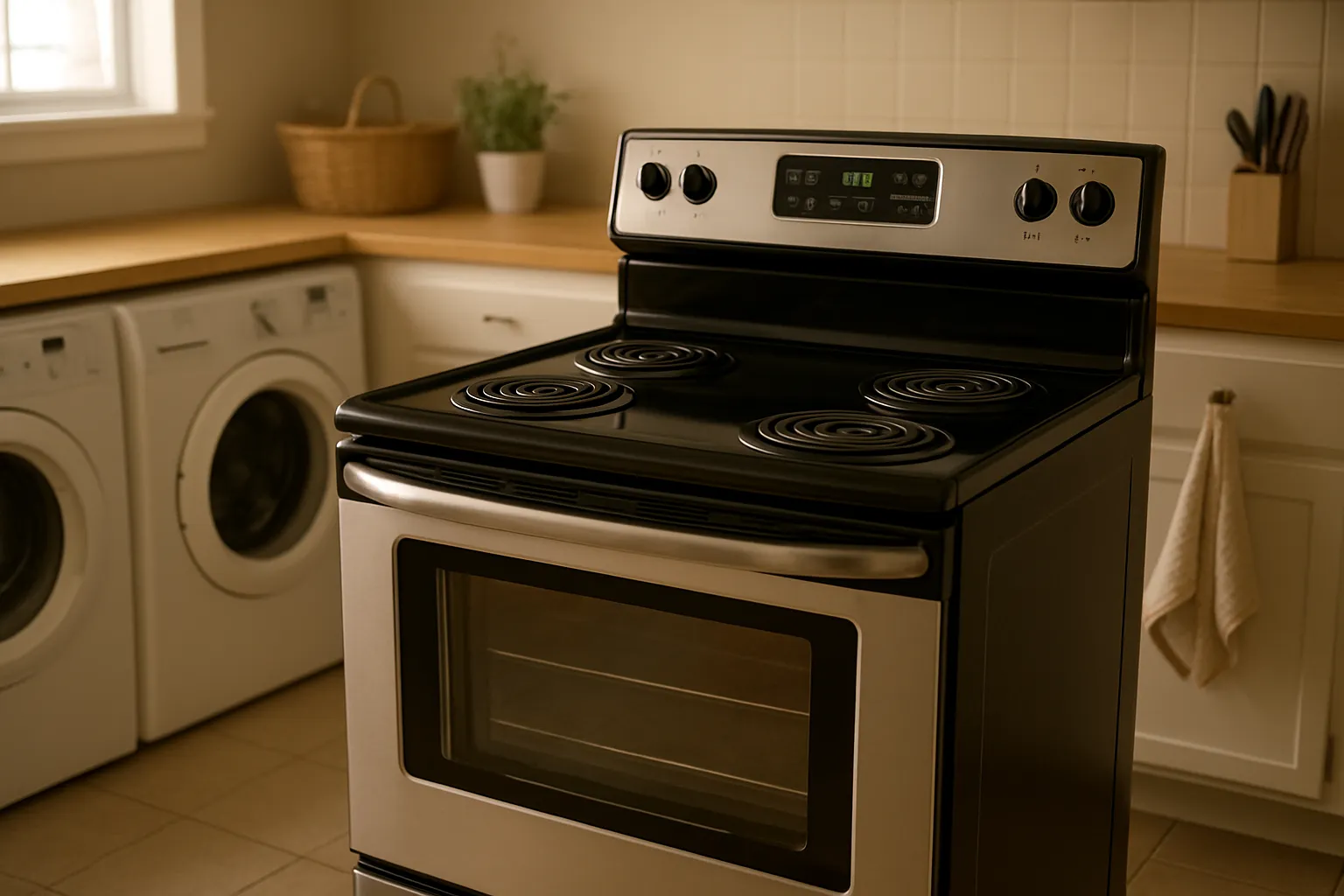 Repaired appliance after a Oven, Stove & Range Repair Amarillo TX job