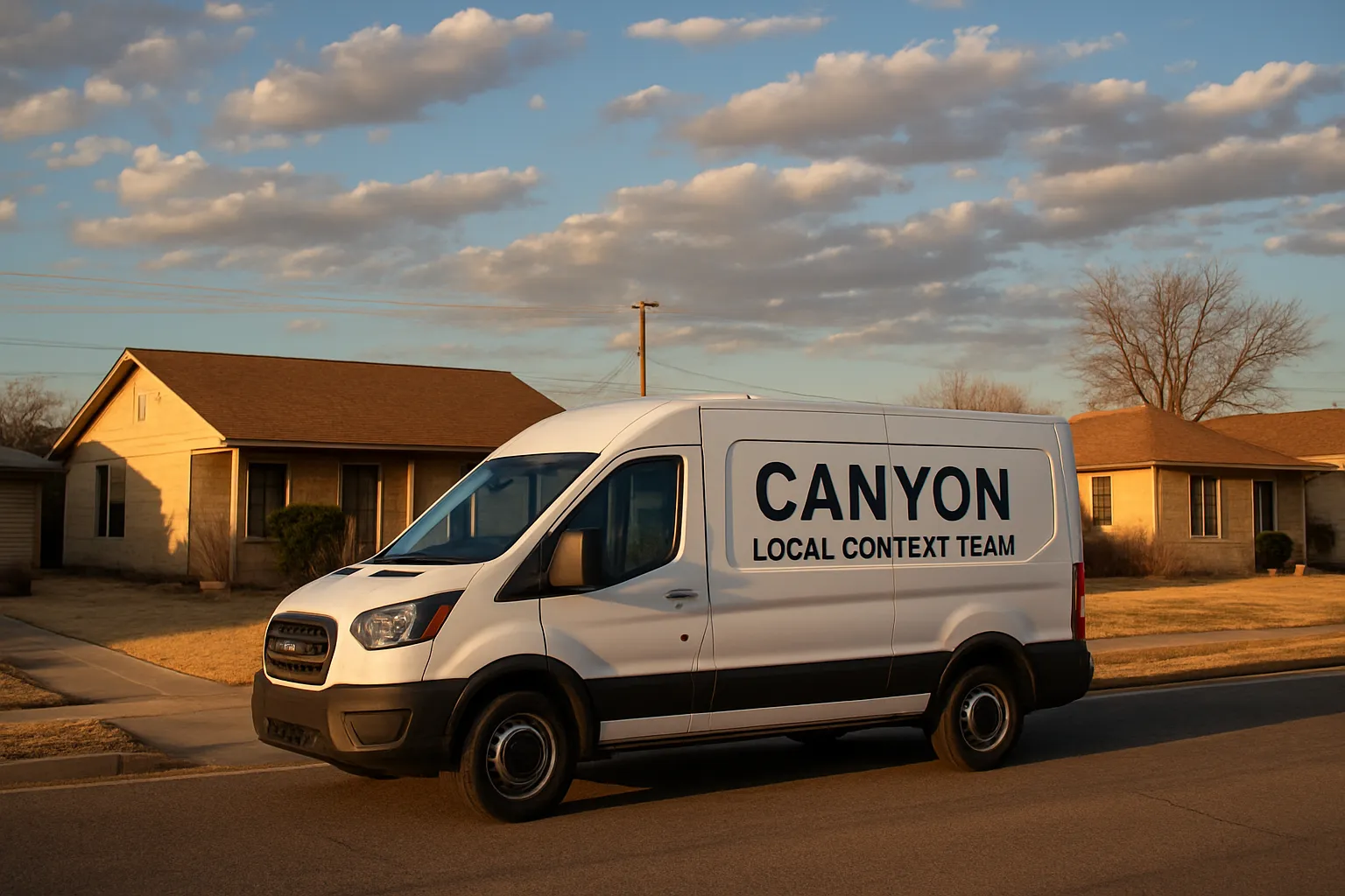 Appliance repair technician working at a home in Canyon, TX